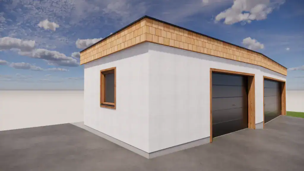 PLANHAK Garage HEK Visualisierung oben