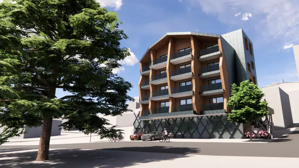 PLANHAK Hotel Almrausch Saalbach Hinterglemm Visualisierung