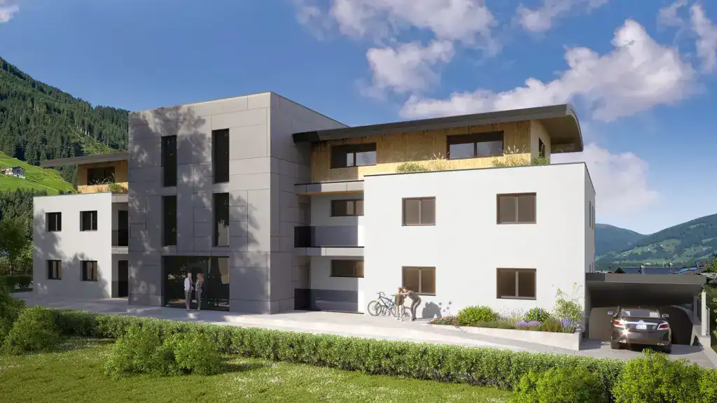 PLANHAK Wohnanlage Tauerngärten Eingang